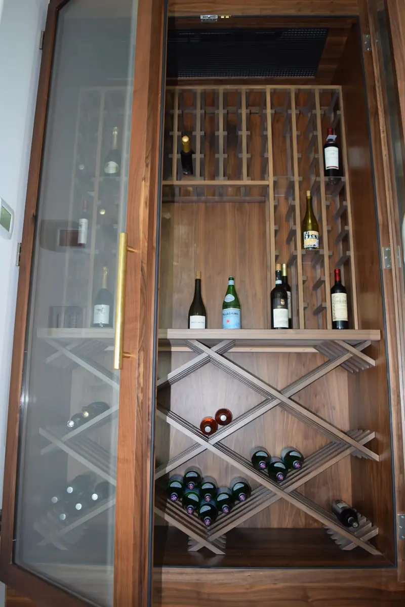 Custom bar cabinetry by Eco Woodwork & Design, Oakland Park FL