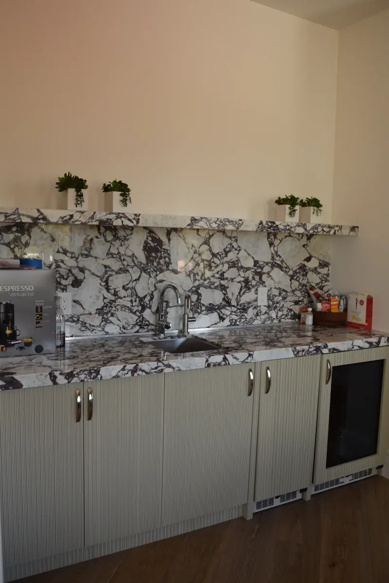 Custom bar cabinetry by Eco Woodwork & Design, Oakland Park FL