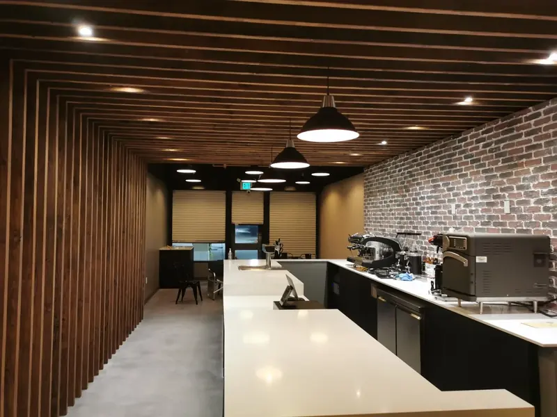 Custom bar cabinetry by Eco Woodwork & Design, Oakland Park FL