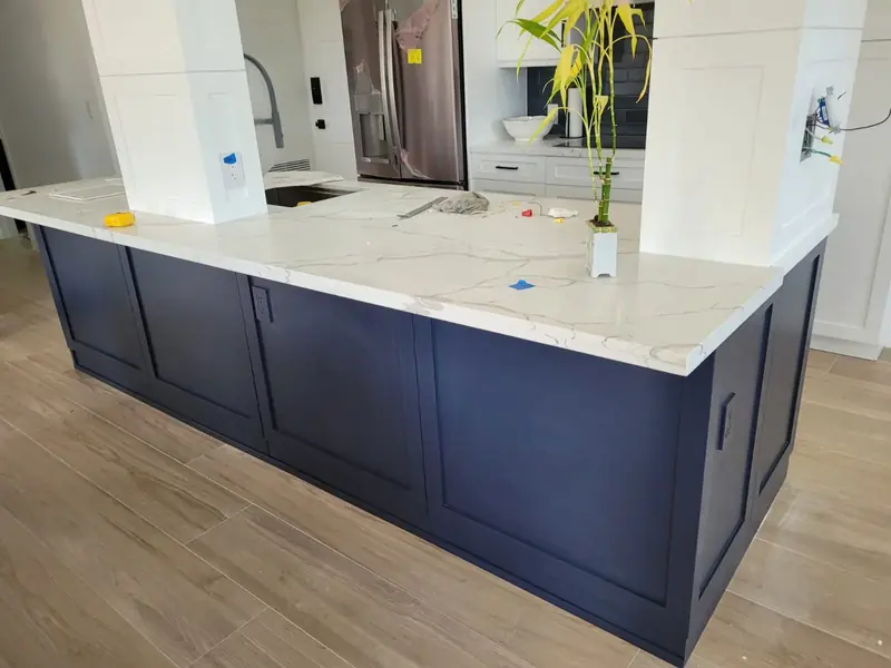 Custom kitchen cabinetry by Eco Woodwork & Design, Oakland Park FL